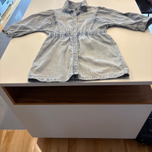 All Saints Denim dress size 10 ( excellent condition) 65$ - Picture 7 of 16